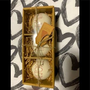 Rae Dunn ornaments